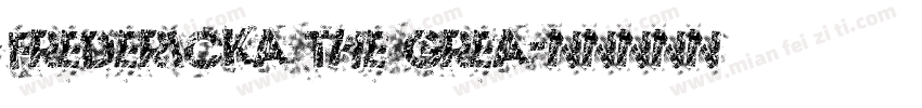 Fredericka the Grea字体转换